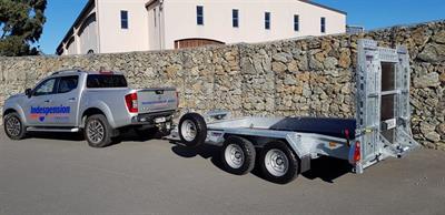 2023 Indespension 10 X 5 Beavertail 3.5T Digger Trailer - Thumbnail