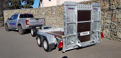 2023 Indespension 10 X 5 Beavertail 3.5T Digger Trailer - Thumbnail
